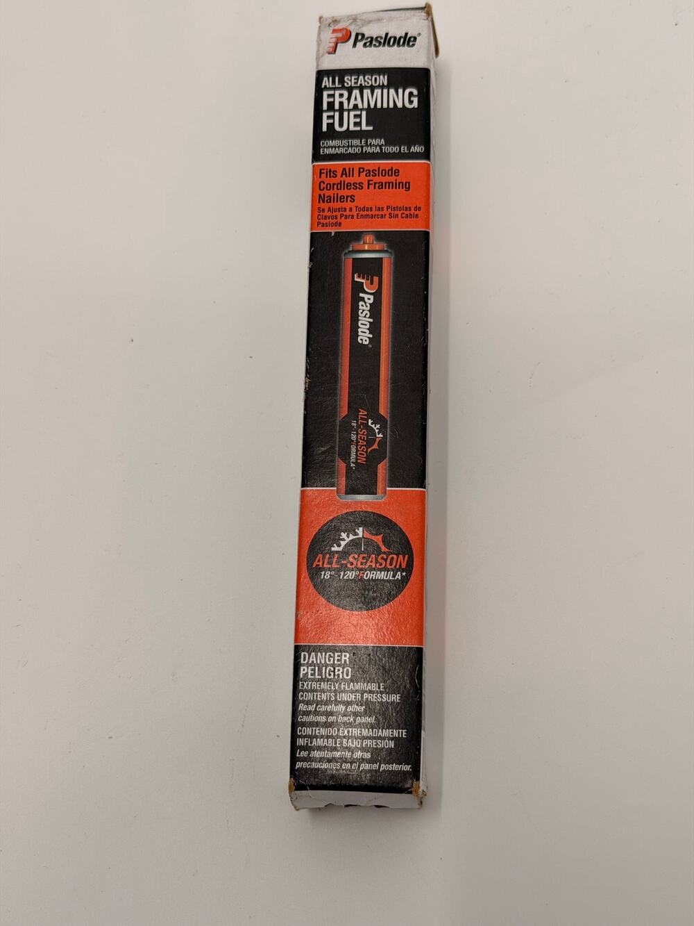 Paslode 816008 All-Season Framing Cell Cordless Nailer 18°-120°F NEW
